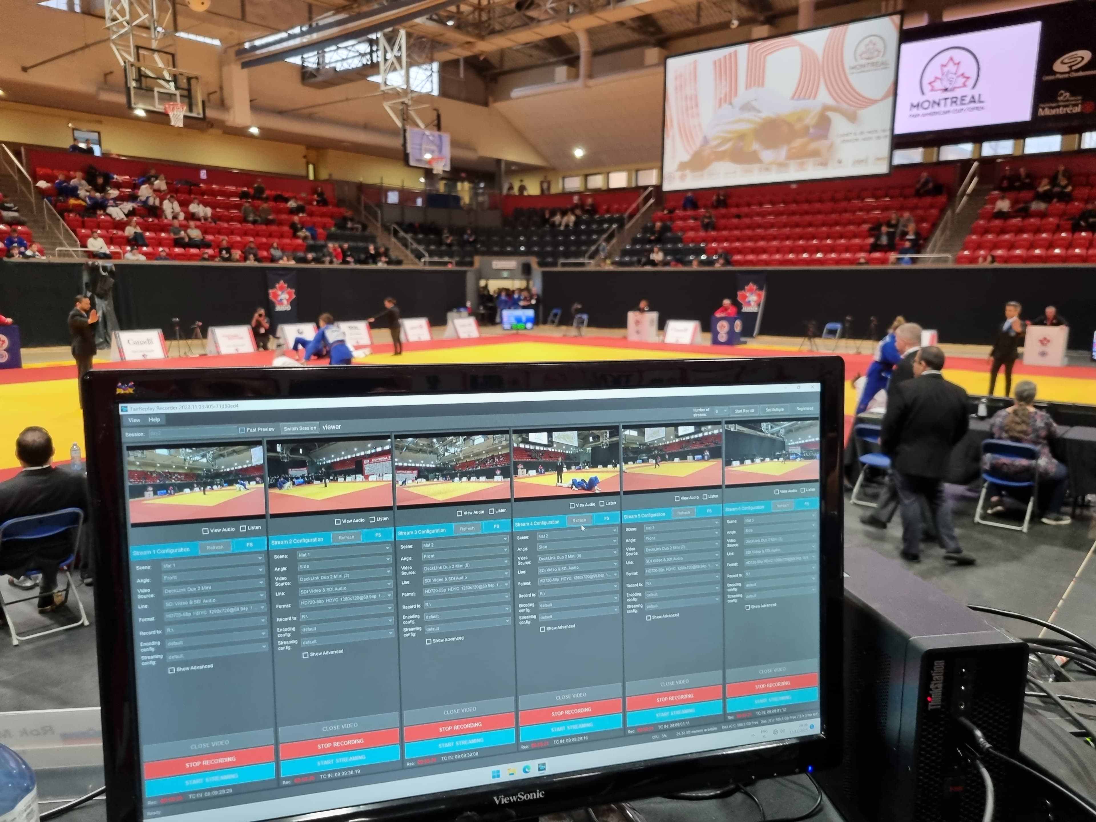 Judo Competition Setup